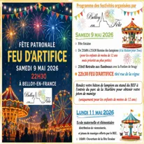 Affiche brocante Belloy en France
